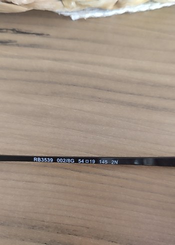 Ray-ban 3539 erika metal Güneş Gözlüğü - Görsel 7