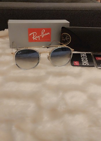Ray Ban Ray-Ban 3647 N round double bridge Gözlük Şeffaf Gri Altın rengi