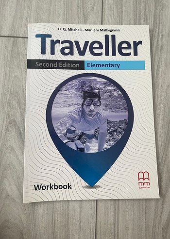 Beden Renk Orijinal Traveller Elementary Eğitim Kitabı ve workbook