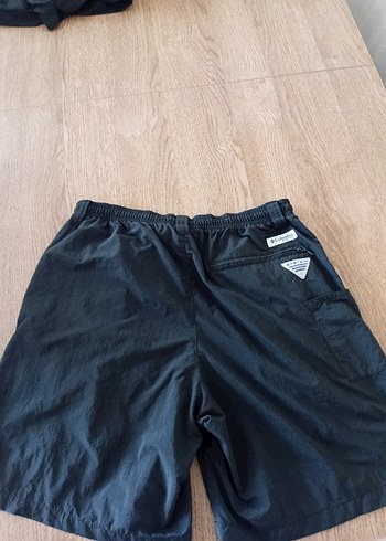 Columbia Erkek Siyah Rahat Kesim Midi Şort - Görsel 4