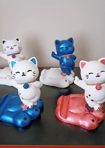 Renkli Pembe Oyuncak Figürler - Görsel 20