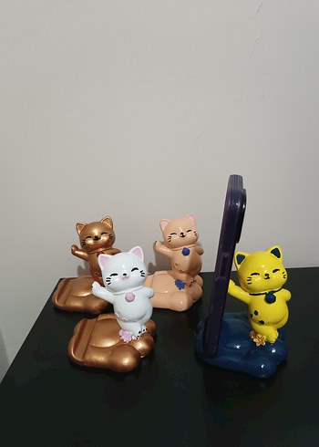 Renkli Pembe Oyuncak Figürler - Görsel 8