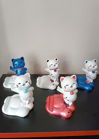 Renkli Pembe Oyuncak Figürler - Görsel 18