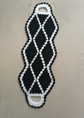 Nakışlı Kırmızı Fırın Eldiveni lif modelleri - Görsel 4