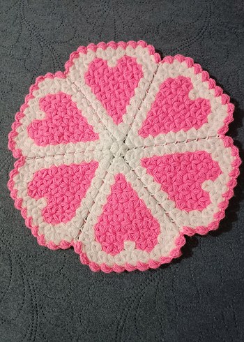 Nakışlı Kırmızı Fırın Eldiveni lif modelleri - Görsel 9