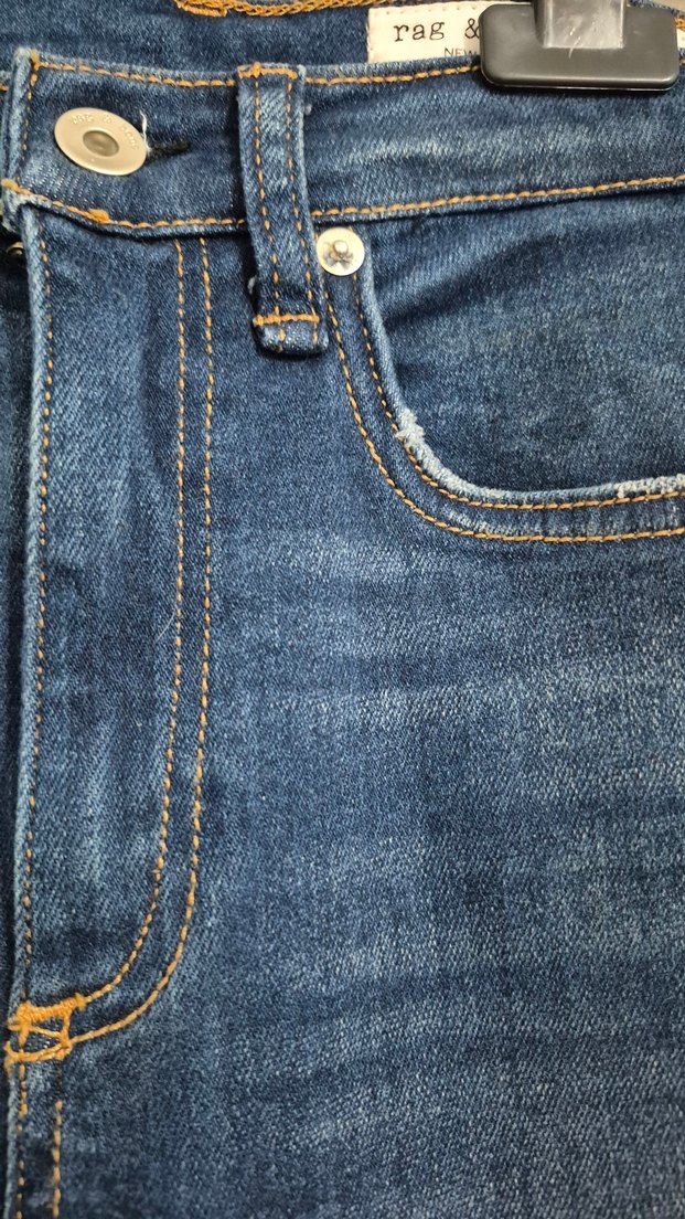 Rag & Bone Kadın Denim Pantolon - Görsel 2