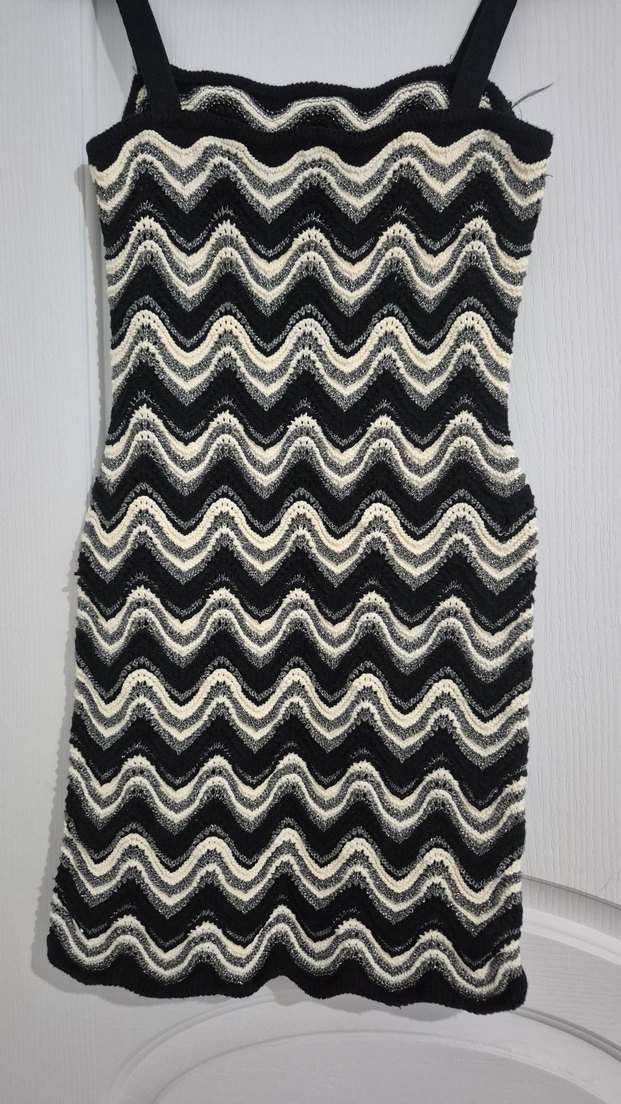 Örme Mini Kadın Elbise - Görsel 2