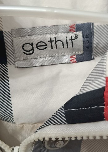 Kadın Kareli Yağmurluk - Görsel 3