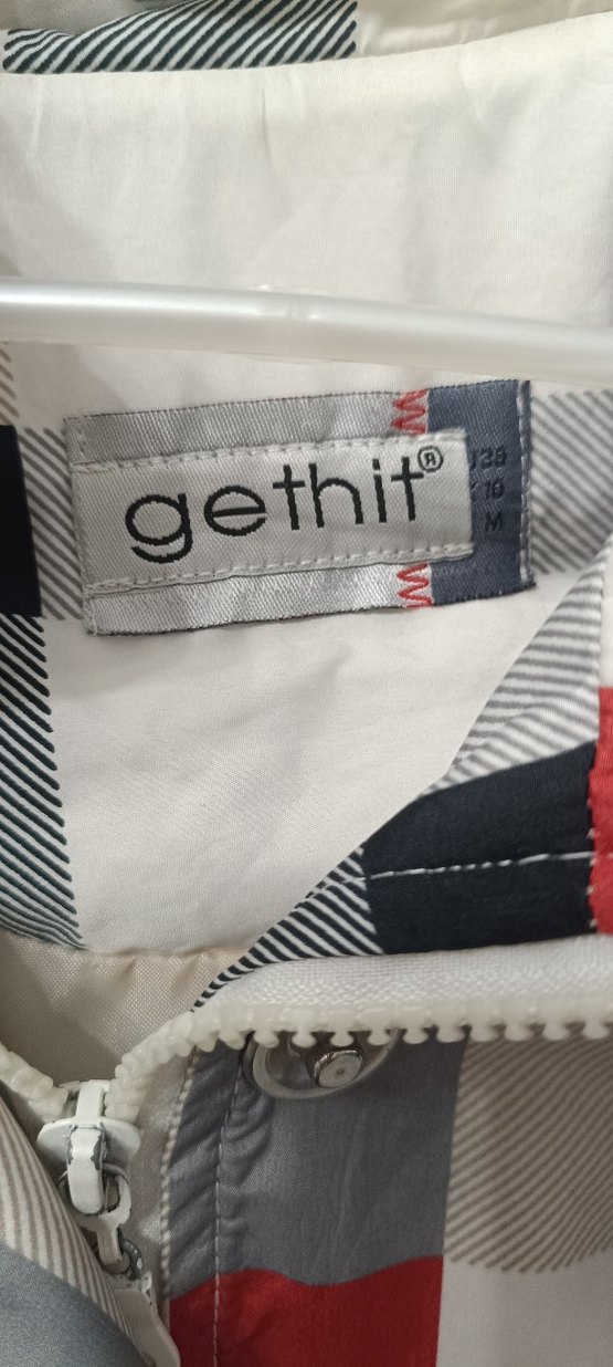 Kadın Kareli Yağmurluk - Görsel 3