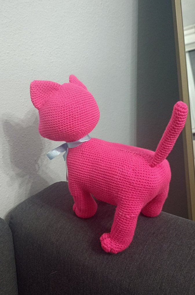 EL ÖRMESİ KEDİ OYUNCAK - Görsel 2