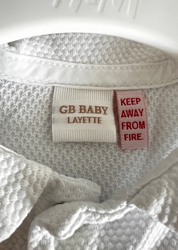 Bebek Erkek Kısa Kollu Düğmeli Tulum - Görsel 2