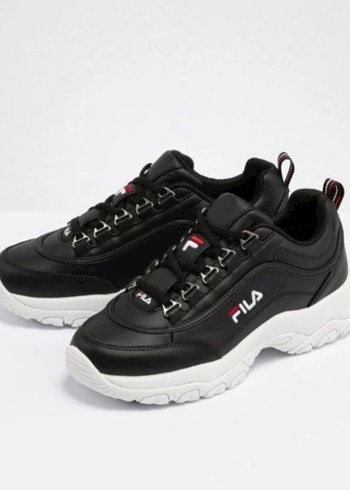 Fila Siyah Bağcıklı Spor Kadın Sneaker