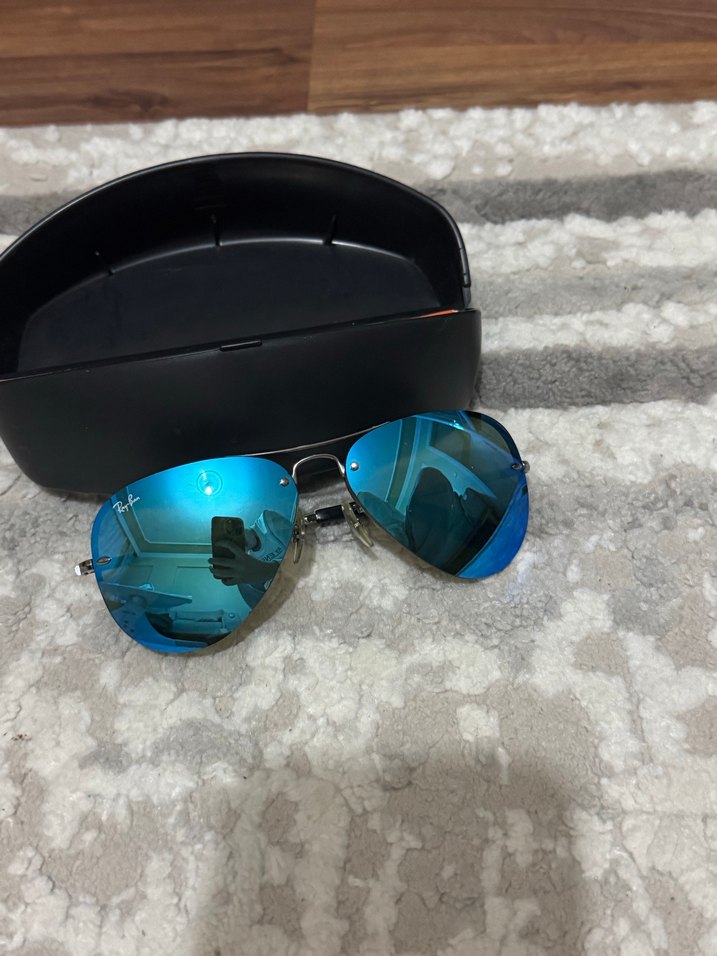 Parlak Mavi Kadın Güneş Gözlüğü - Görsel 2