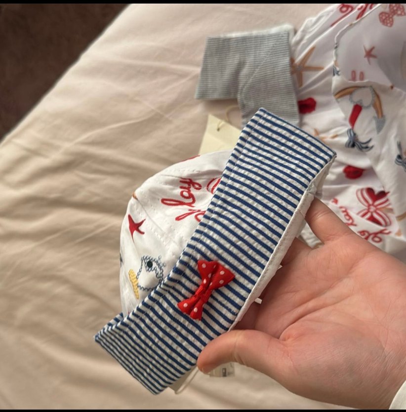 Bohem Gri kız Bebek elbise - Görsel 2