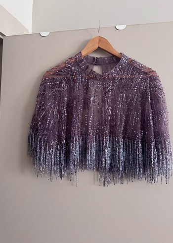 Vintage Tarzda Uzun Kollu Uzun Elbise - Görsel 5