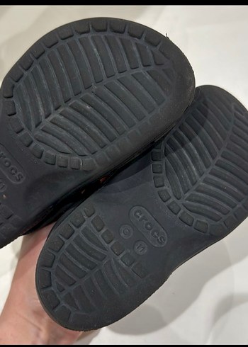 Koyu Siyah Erkek Çocuk crocs Kaydırmaz Terlik - Görsel 3