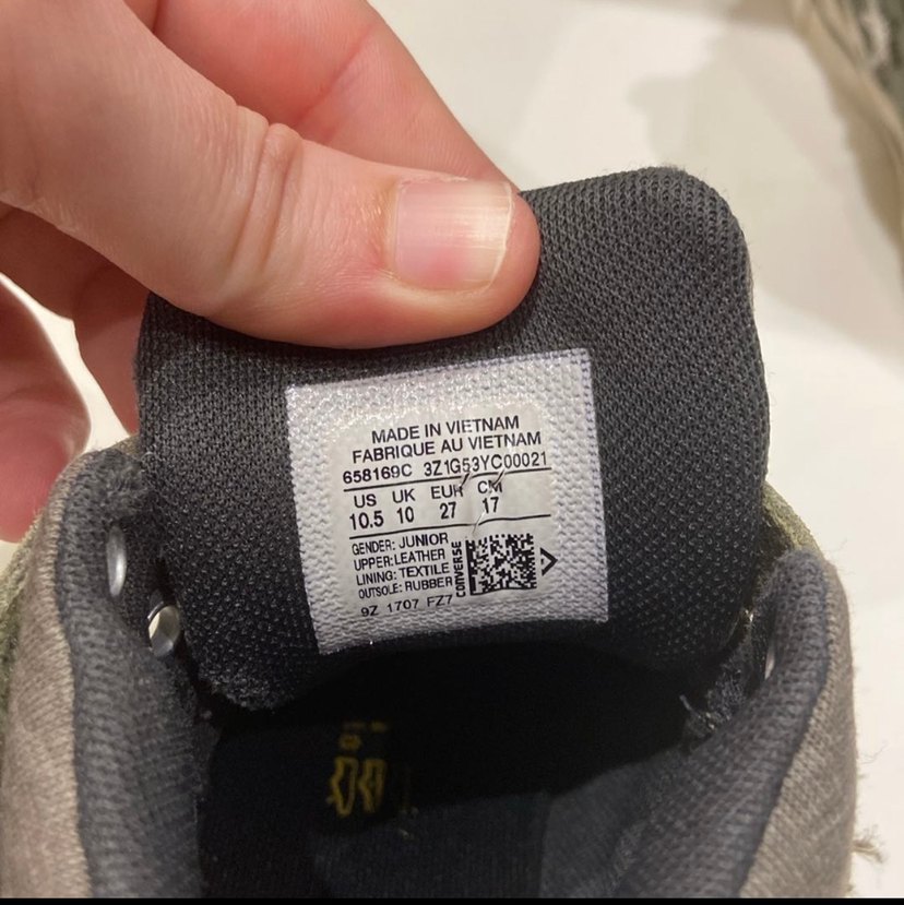 Erkek Çocuk Haki Kamuflaj Cırtlı Spor Ayakkabı - Görsel 4