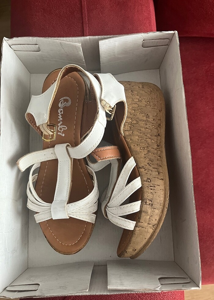 Bambi sandalet ayakkabı - Görsel 2