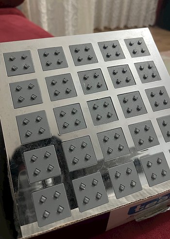 Gri Metal Terazi duş püskürtücü - Görsel 7