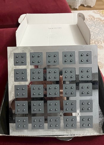 Gri Metal Terazi duş püskürtücü - Görsel 6