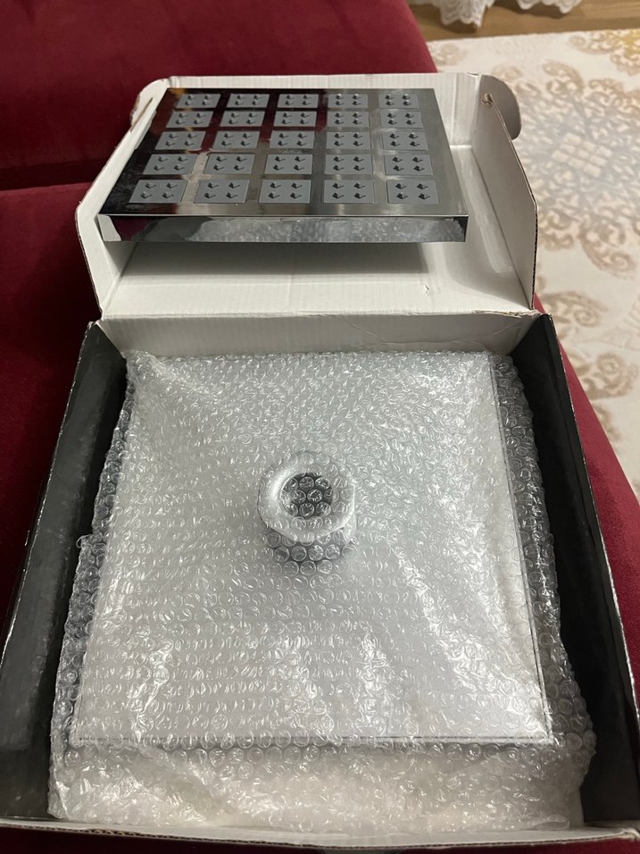 Gri Metal Terazi duş püskürtücü - Görsel 4