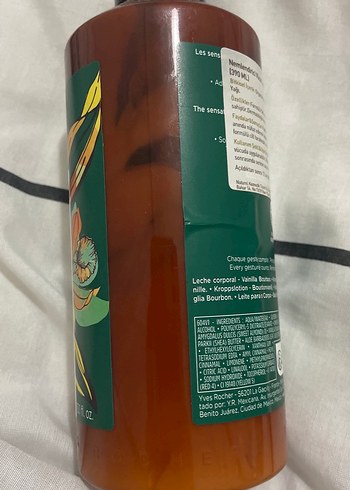 Yves Rocher Vanilya Bourbon Vücut Losyonu 390 ml - Görsel 2