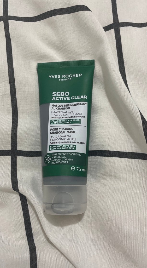 Yves Rocher Sebo Active Clear Kömür Maskesi 75 ml - Görsel 2