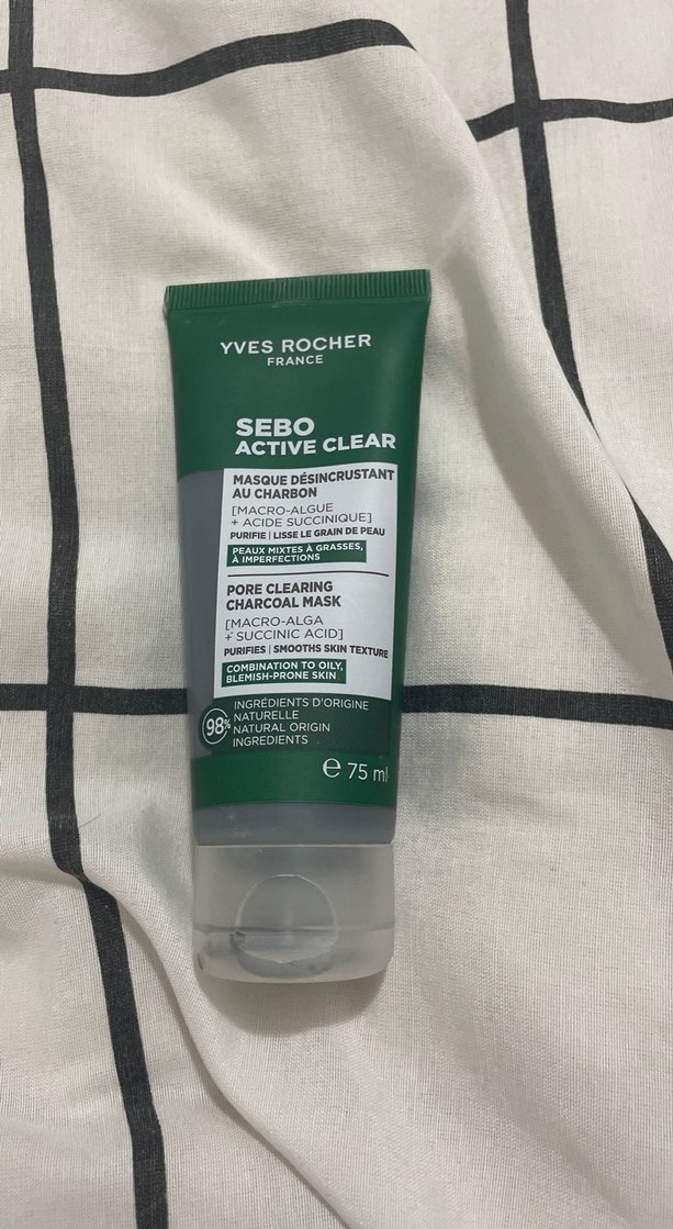 Yves Rocher Sebo Active Clear Kömür Maskesi 75 ml - Görsel 3