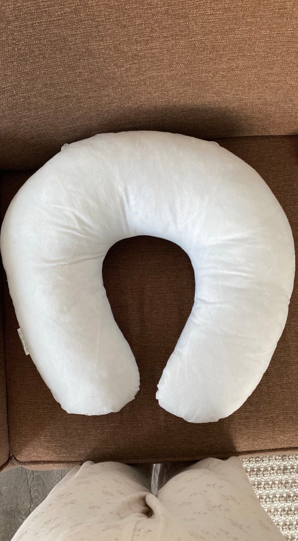 mordesign Çift Taraflı Emzirme Yastığı Gri - Görsel 2