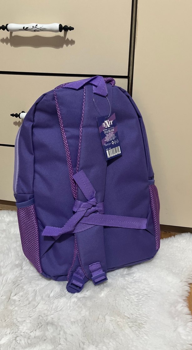 Mor Kalpli Çocuk Okul Çantası - Görsel 3