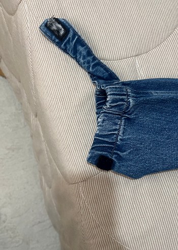 Kadın Açık Lacivert Bol Kesim Kot Pantolon - Görsel 4