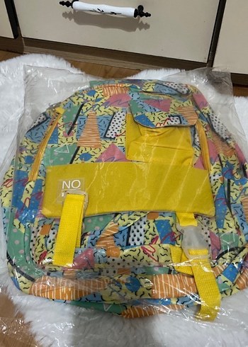 Renkli Çocuk Okul Çantası - Görsel 4