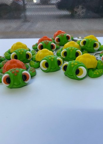 Renkli Kaplumbağa Anahtarlık - Görsel 2