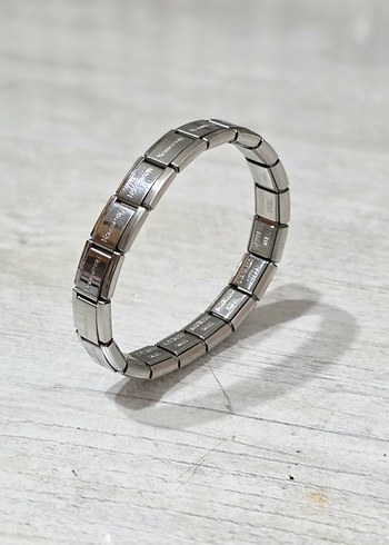 316L Paslanmaz Şık Unisex Çelik Bileklik - Görsel 11