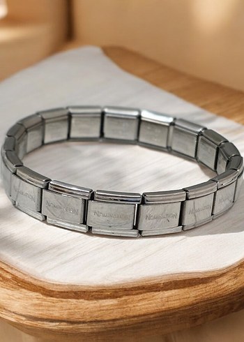 316L Paslanmaz Şık Unisex Çelik Bileklik - Görsel 3