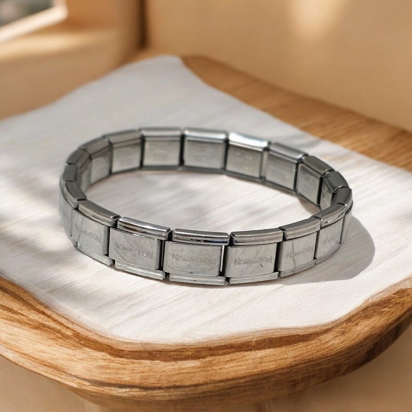 316L Paslanmaz Şık Unisex Çelik Bileklik - Görsel 3