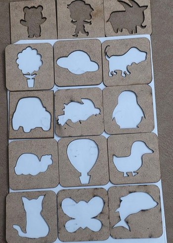 Eğitici İkili Şekili Oyuncaklar 30 Parça - Görsel 5