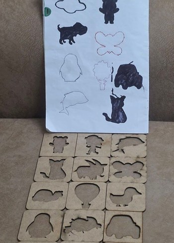 Eğitici İkili Şekili Oyuncaklar 30 Parça - Görsel 3