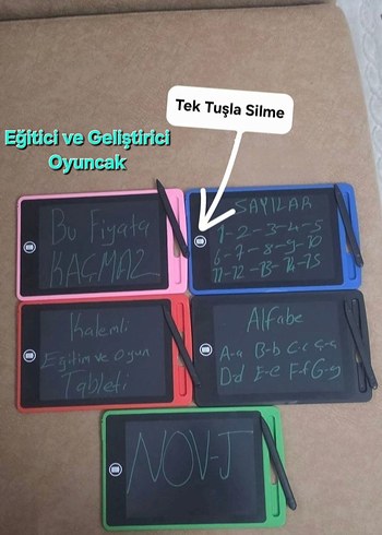 3'ü Bir Arada Eğitici Oyuncak Seti - Görsel 4