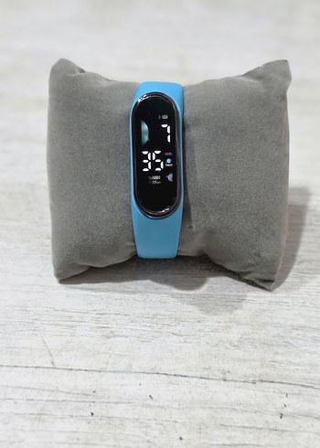 9 Farklı Renk Seçeneği İle Led Ekranlı Band Saat - Görsel 4