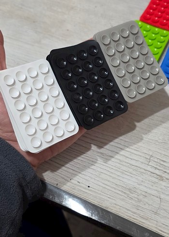 2 Adet 75tl Vakumlu Silikon Telefon Tutacağı - Görsel 3