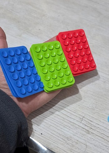 2 Adet 75tl Vakumlu Silikon Telefon Tutacağı - Görsel 5