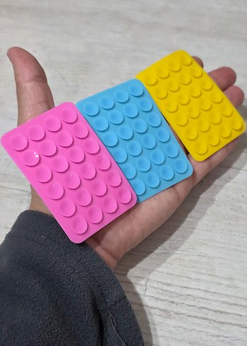 2 Adet 75tl Vakumlu Silikon Telefon Tutacağı - Görsel 4