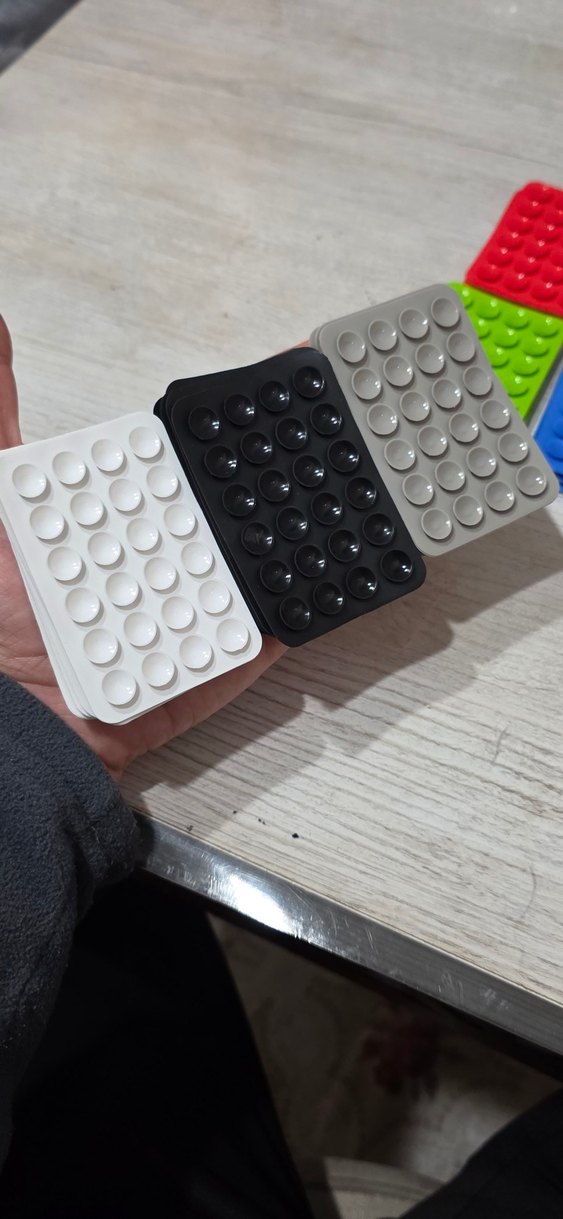 2 Adet 75tl Vakumlu Silikon Telefon Tutacağı - Görsel 3