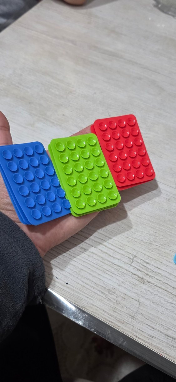 2 Adet 75tl Vakumlu Silikon Telefon Tutacağı - Görsel 5