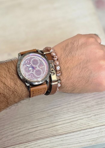 Kutulu 3'lü Şık Saat Seti - Görsel 7