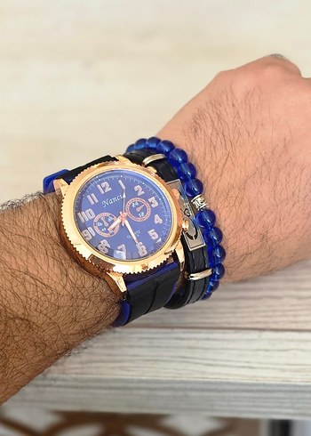 Kutulu 3'lü Şık Saat Seti - Görsel 3