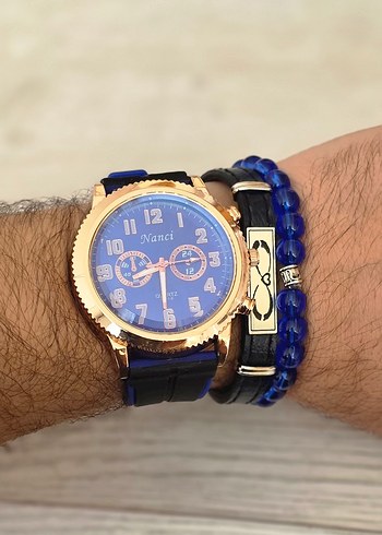 Kutulu 3'lü Şık Saat Seti - Görsel 6