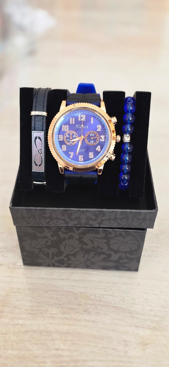 Kutulu 3'lü Şık Saat Seti - Görsel 4