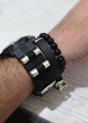 Kutulu 3'lü Şık Saat Seti - Görsel 6